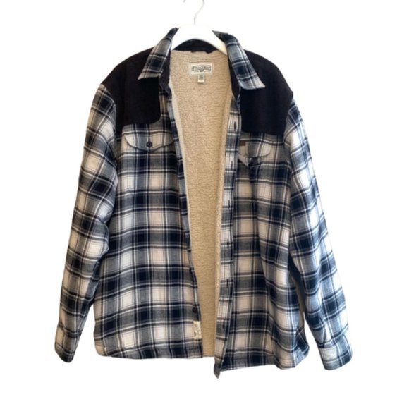 Field & Stream Jackets & Coats Field Stream Mens Xl Swacket Sherpa